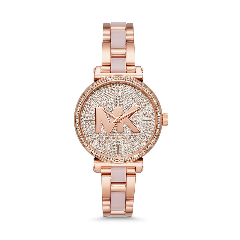 mk满天星小众手表女钢带石英表(热品库)