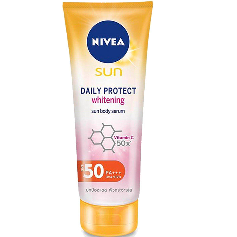 nivea/妮维雅妮维雅三重抵御沁凉身体防晒乳spf50 180ml