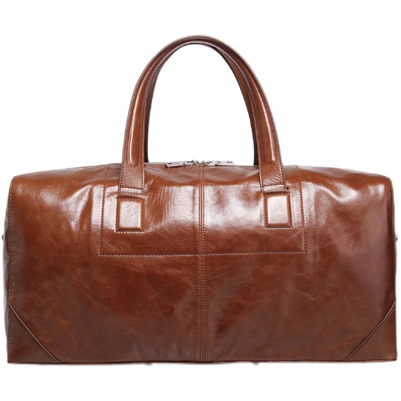 gionar男真皮旅行包大容量手提包男士牛皮短途商务出差健身大提包