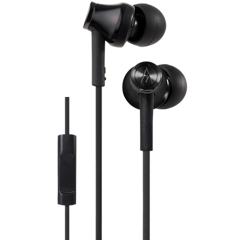 铁三角入耳式耳机ck350is吃鸡监听超高音质k歌手机带线控音乐官方旗舰