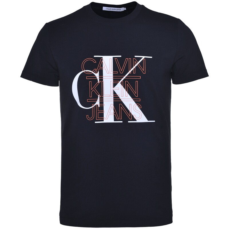 calvinklein凯文克莱短袖男2020夏季新款品牌印花休闲圆领t恤