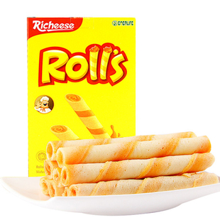 印尼进口丽芝士丽巧克纳宝帝巧克力味奶酪威化夹心饼干58g5零食