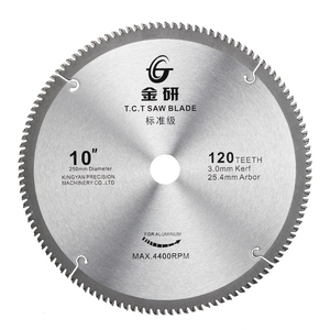 金研切铝标准级10寸12寸铝合金锯片