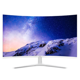 aoc 32英寸曲面2k显示器高清液晶曲屏台式电脑75hz电竞吃鸡游戏屏幕