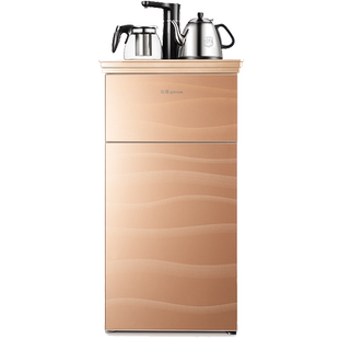 沁园茶吧机办公室饮水机立式温热家用节能智能自动上水新款下置式