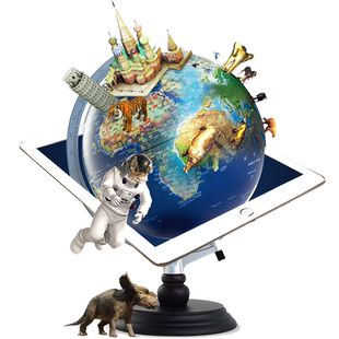 dipper/北斗ar地球仪摆件家居3d立体悬浮儿童大号32cm高清初高中学生