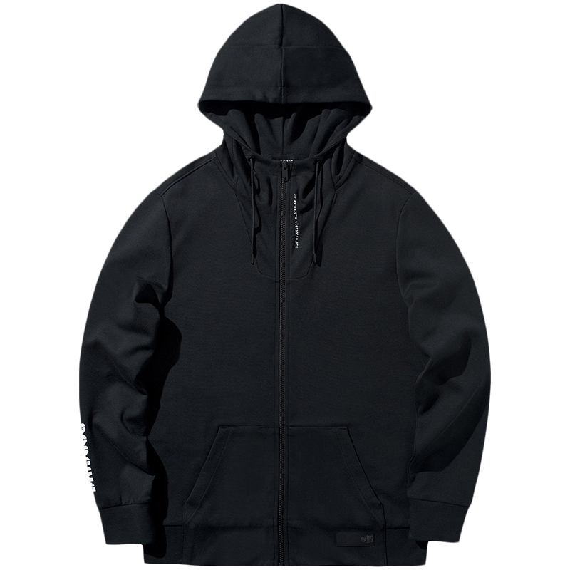 李宁卫衣男士2020新款badfive篮球系列开衫长袖连帽针织运动服 - 李宁