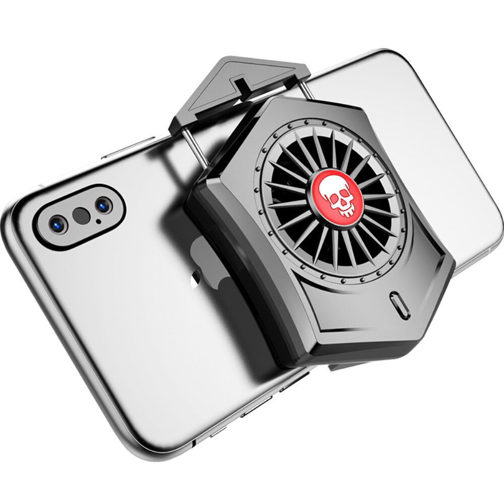 手机散热器降温神器半导体制冷小风扇苹果x小米冰封散热背夹黑鲨pro