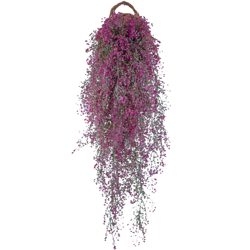 仿真绿植假花室内吊兰阳台墙面装饰花藤壁挂塑料藤条客厅藤蔓植物