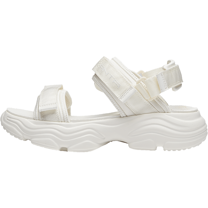 安踏凉鞋女鞋2020年夏季新款仙女风魔术贴厚底软底运动沙滩凉鞋女