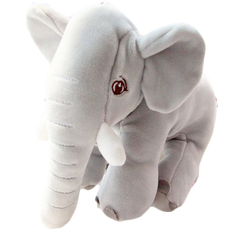 可爱小号一对大象毛绒玩具公仔长鼻子网红娃娃机迷你儿童陪睡玩偶