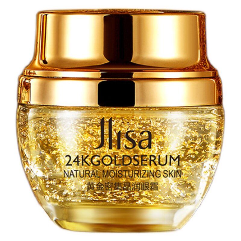 明星代言24k黄金补水保湿眼霜黑眼圈细纹眼袋官方旗舰店正品