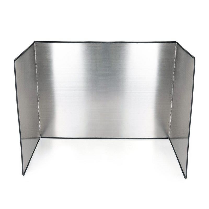 304不锈钢厨房灶台挡油板隔热挡水板隔油耐高温防油溅挡板挡风板