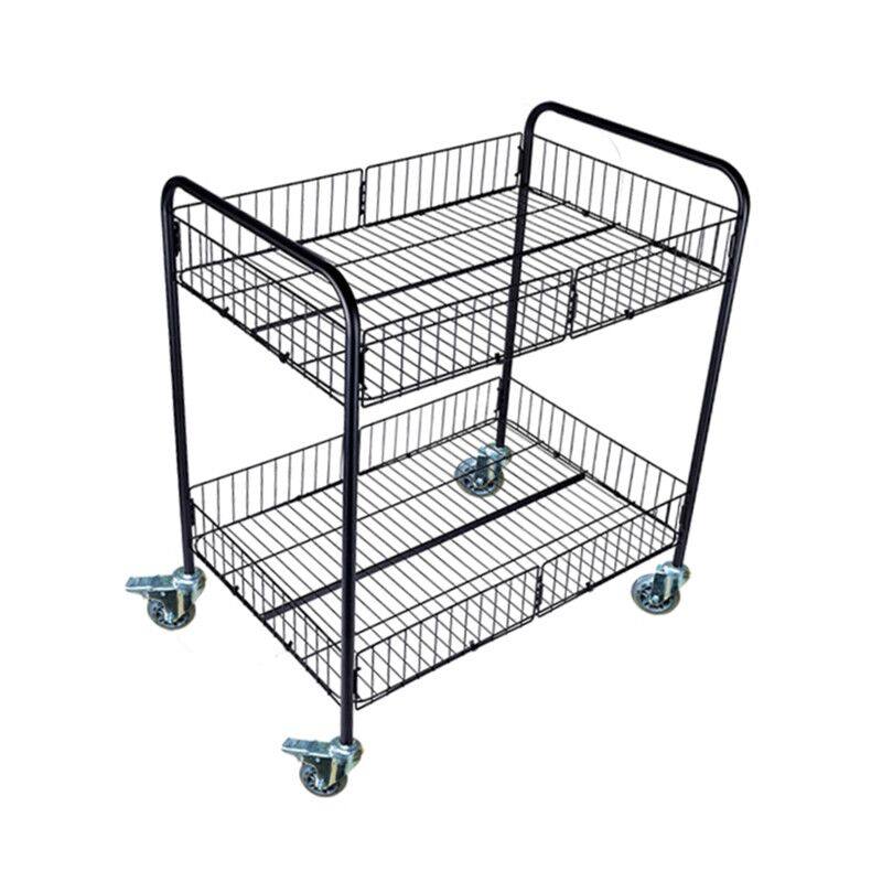 带扶手促销花车货架处理折叠地推户外可移动展台摆摊小推车位神器