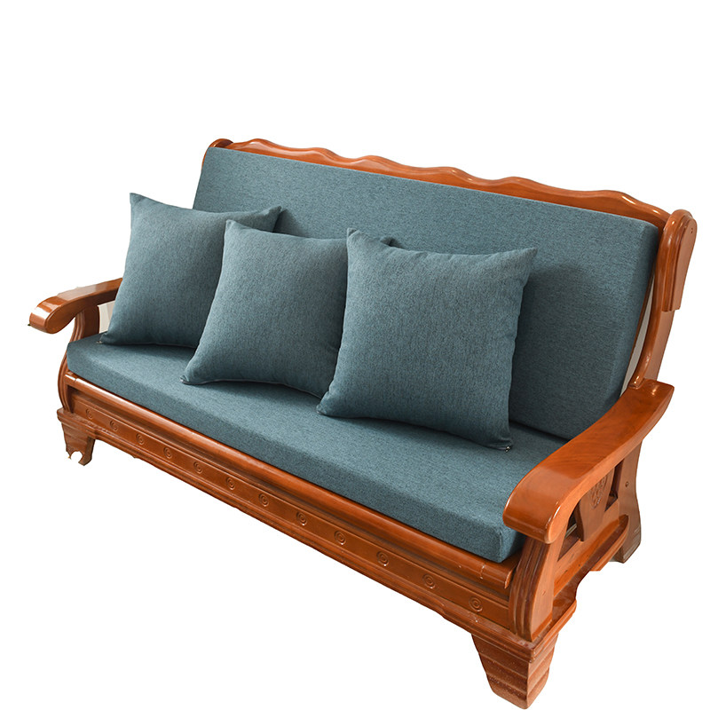 定做45d高密度海绵沙发垫三人座实木红木沙发坐垫子加厚加硬订制