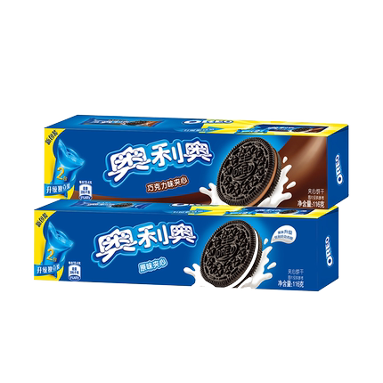 aldi奥乐齐 奥利奥原味夹心/巧克力夹心饼干116g*6袋 休闲零食券后29.
