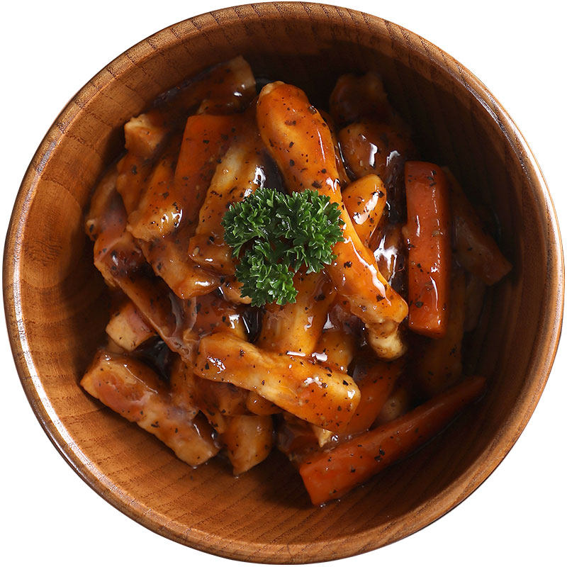 谷言黑椒鸡柳200g10快餐盖浇饭料理包外卖盖饭速食半成品菜简餐料