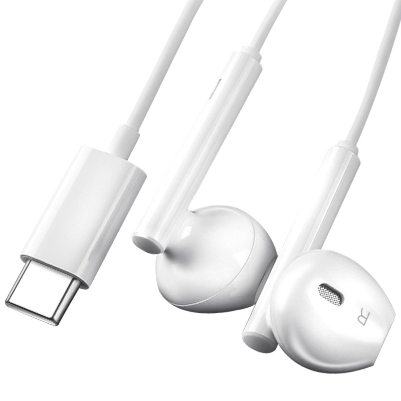 华为耳机原装正品typec有线正版手机type-c接口入耳式p40/20/50pro