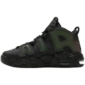 库客nike air more uptempo皮蓬大air黑白熊猫丹宁414962-105