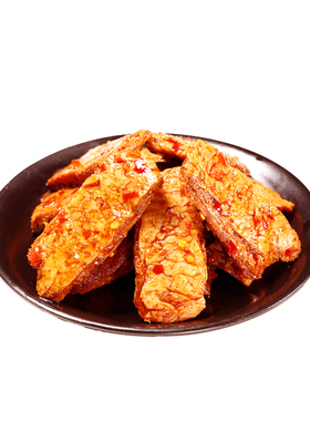 邬辣妈100g素牛筋豆条豆干休闲鱼仔