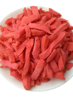 湖南特产红姜休闲零食红姜丝红姜片零食五味红姜200克包邮