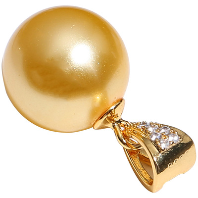 珍珠单s925纯银气质单颗天然女骨链