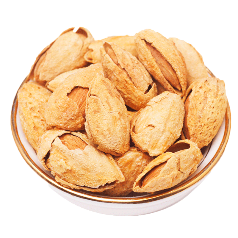 新疆手剥奶油巴旦木200g 特产零食坚果杏仁批发炒货新薄袋装包邮 - 瓜