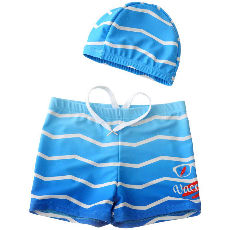 a类儿童泳衣男童泳裤中大童宝宝平角速干游泳裤男孩小童套装备