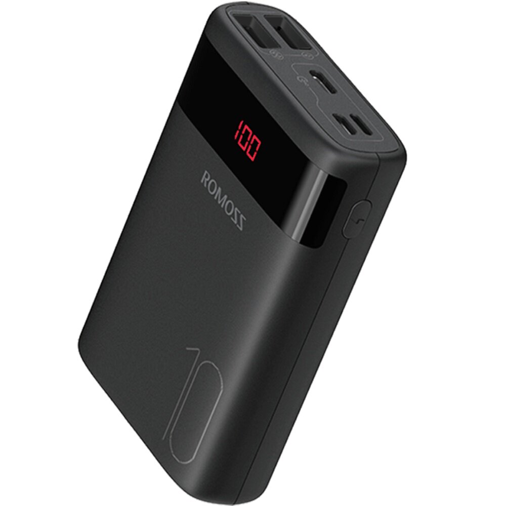 罗马仕迷你充电宝超薄小巧便携超萌可爱创意小型10000毫安时可上飞机