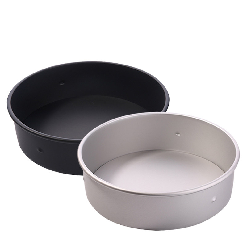 三能圆型活底家用阳极活动底戚风蛋糕模具6寸8寸10寸烘焙工具烤箱
