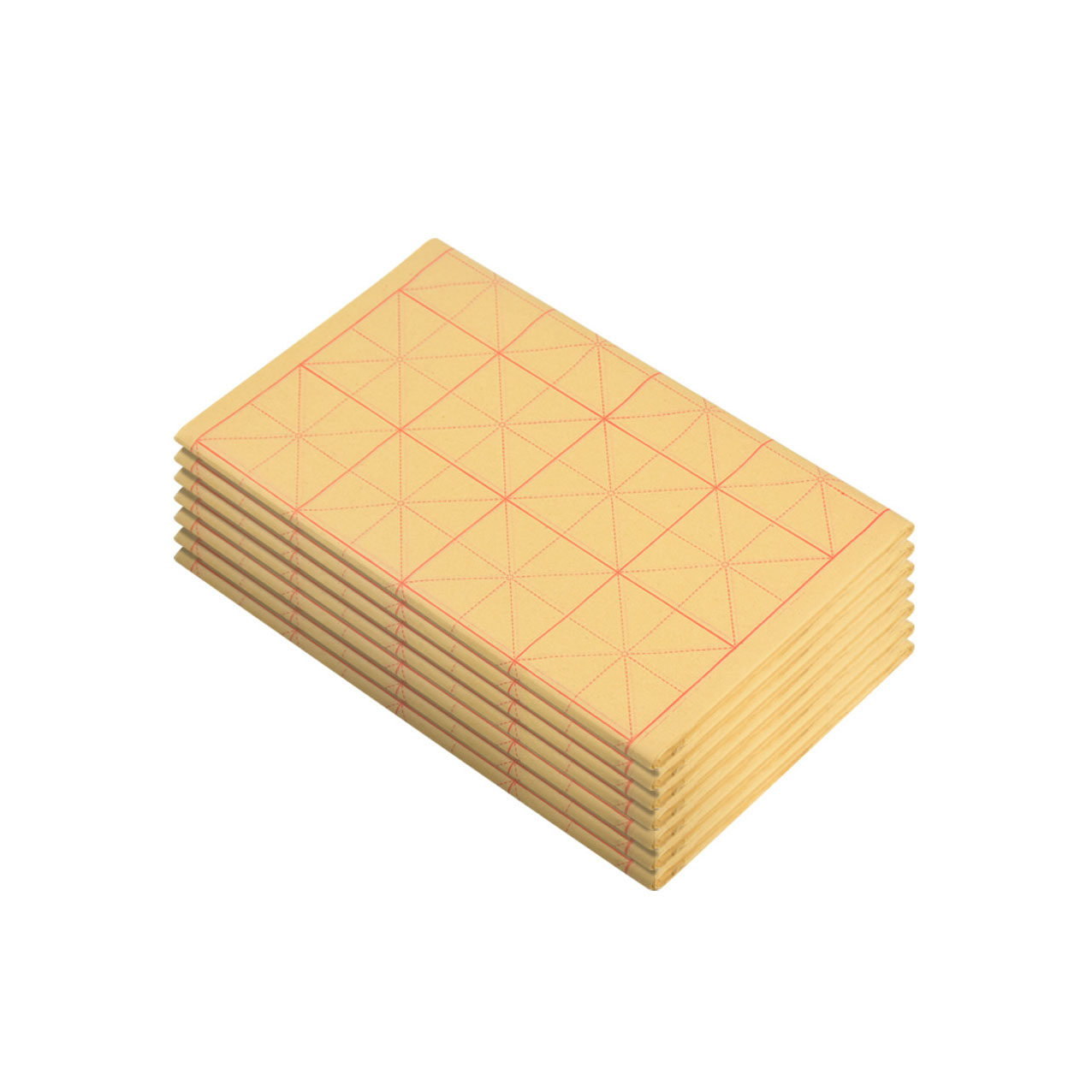 成竹堂毛边纸米字格宣纸书法专用纸批发练毛笔字字纸加厚手工元书纸