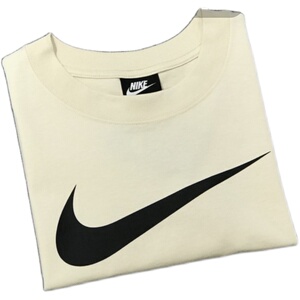 nike/耐克夏季双大钩勾纯色女子运动上衣短袖t恤 cj3765/cj3764