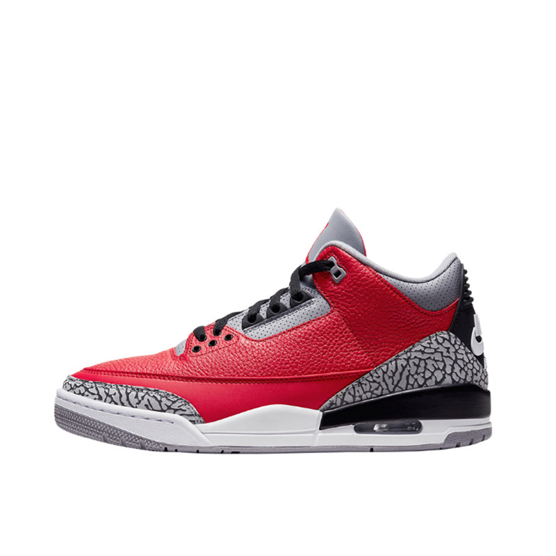 烽火air jordan 3 aj3 红水泥全明星篮球鞋 ck5692 cq0488-600