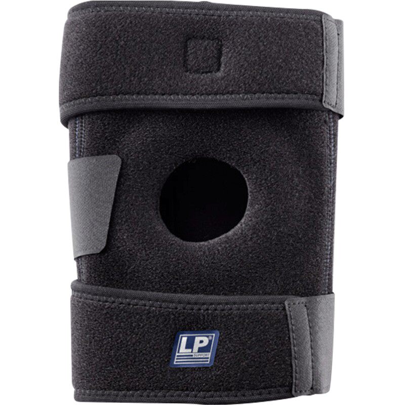 lp 733km 透气弹簧支撑型护膝 登山舞蹈网排足篮羽毛球运动护膝