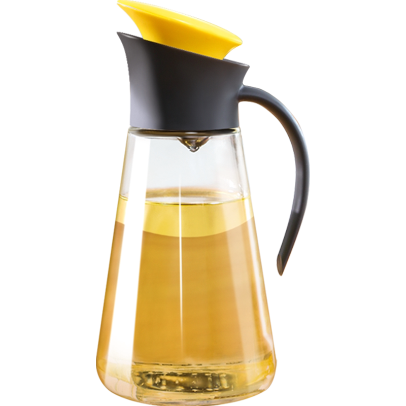 油壶玻璃防漏大号家用欧式倒装器皿容器厨房用品定量油瓶油罐神器