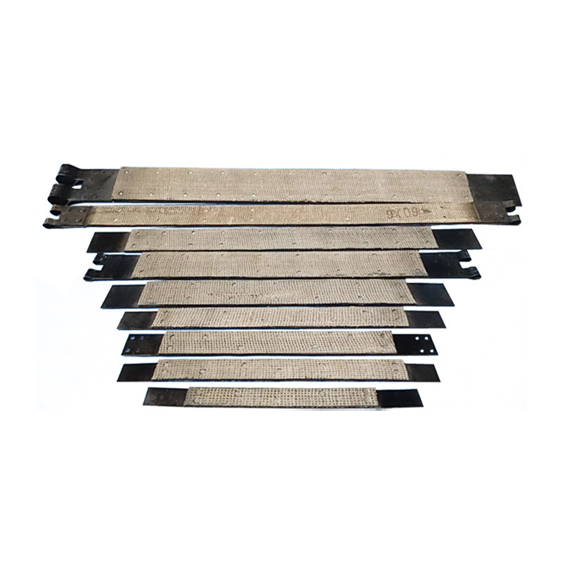 冲床刹车带机床配件摩擦带高温耐磨制动皮带老式机械定制双层铜丝