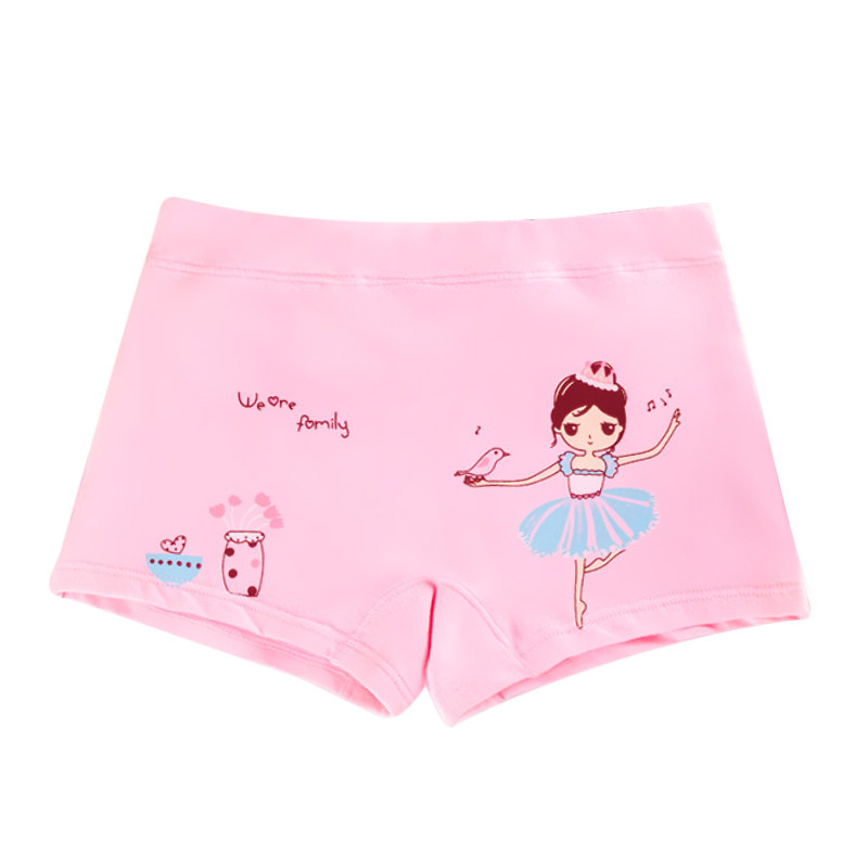 女童内裤纯棉平角小女孩三角短裤宝宝中大童学生四角儿童内裤女宝