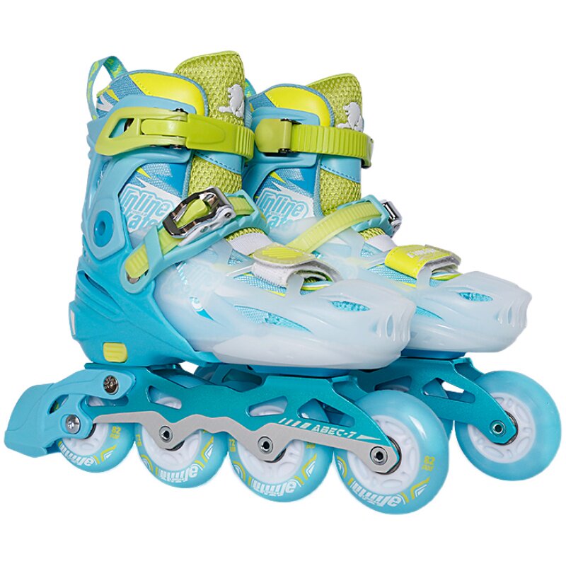 美洲狮轮滑鞋儿童初学者套装专业品牌官方男女童溜冰鞋小孩旱冰鞋