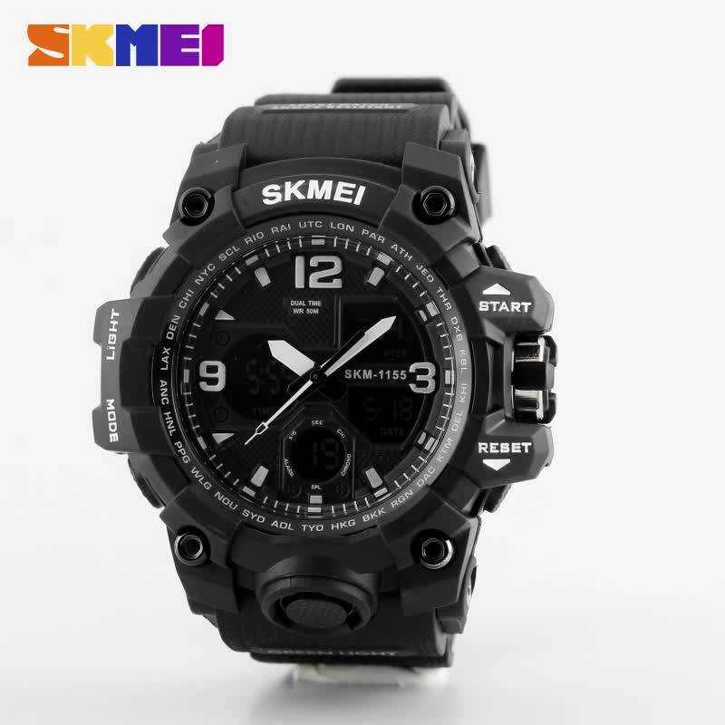 skmei 1155b military style watches fashion wristwatch