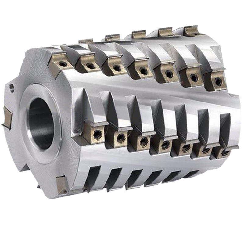 木工刀具舍弃式螺旋刀立铣刀菠萝玉米刀霸王刀轴四面刨刀螺旋滚筒