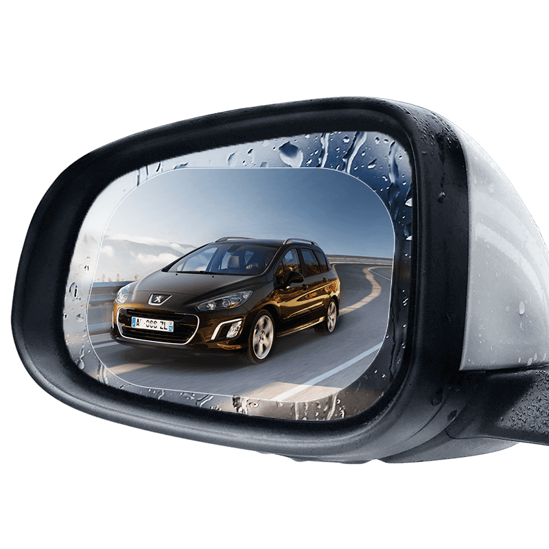 汽车后视镜防雨膜倒车防雾反光镜玻璃防水贴膜通用全屏车载用品