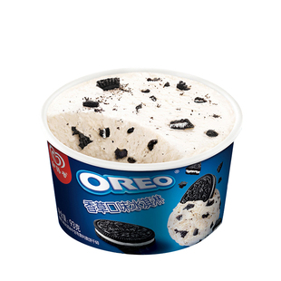 和路雪oreo奥利奥杯巧克力/香草味冰淇淋冰激凌小杯装雪糕93g/杯