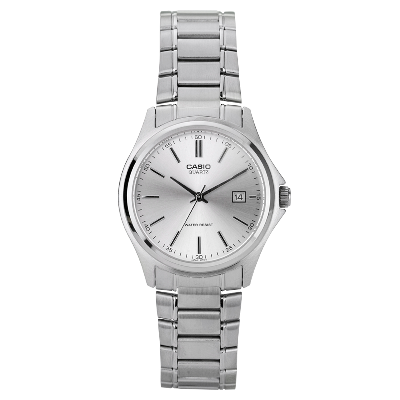 casio卡西欧手表男 钢铁之心简约复古表带非机械石英男表mtp1183