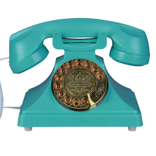 派拉金属铃声仿古1929tn老式转盘豪华复古座机电话机