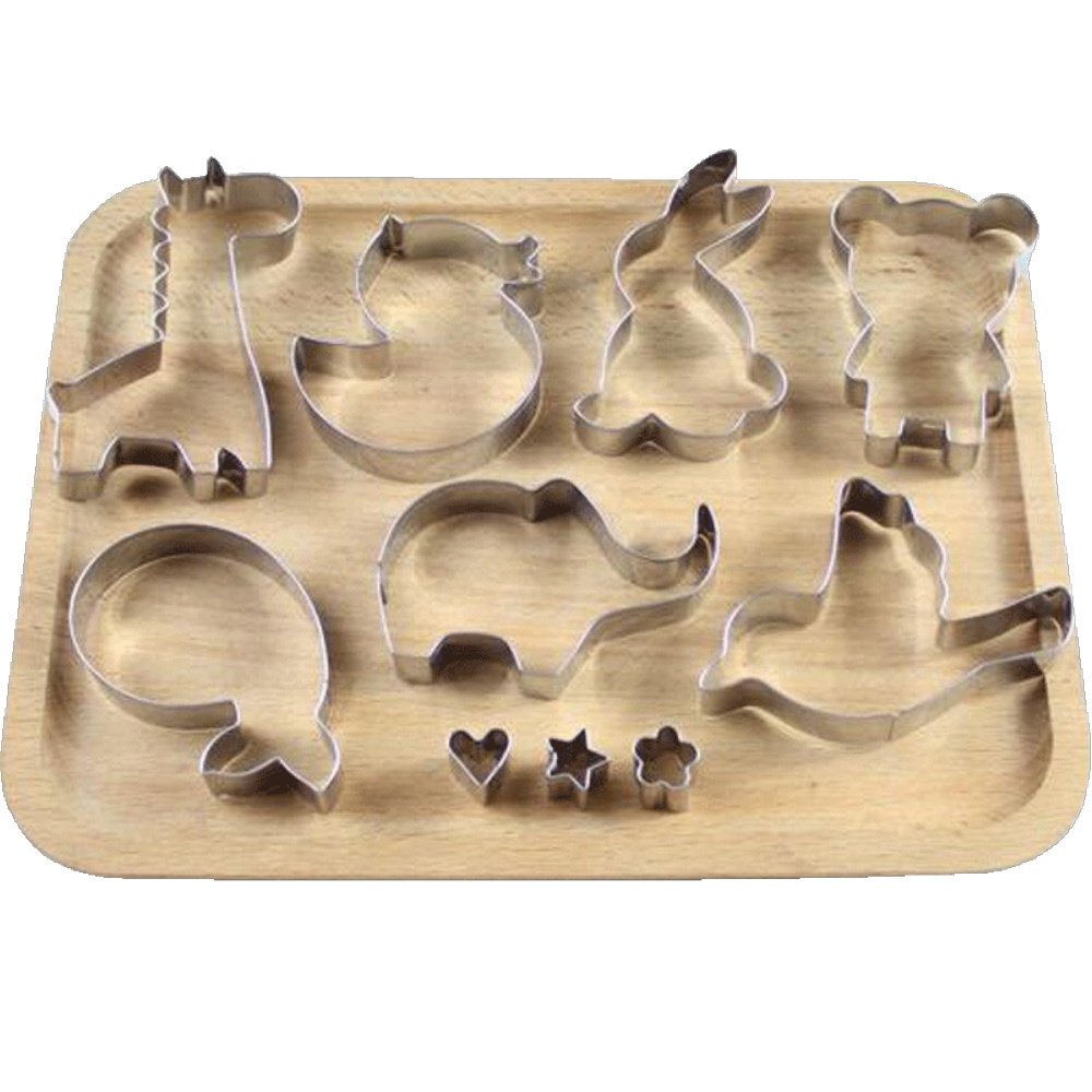 卡通饼干蒸馒头模具花样家用蔬菜水果宝宝辅食切模小动物造型工具