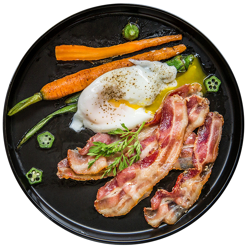 hormel荷美尔经典香煎培根肉片120g包家用早餐手抓饼配料