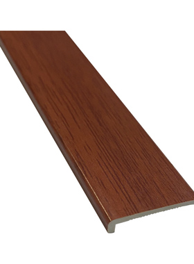 7字收边条pvc压条塑料木工板木地板楼梯美缝扣直角压边条封条