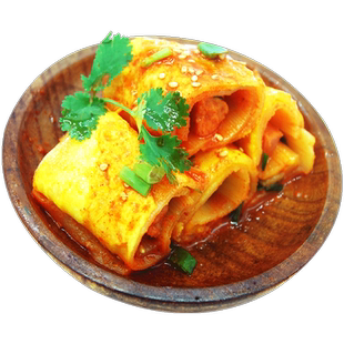 烤泠面 面皮考冷面皮烤冷面材料靠冷面东北大冷面散装商用炒冷片