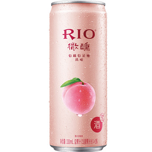 锐澳rio鸡尾酒微醺3度鸡尾酒罐装乳酸菌百香果微醺多口味果酒正品 券