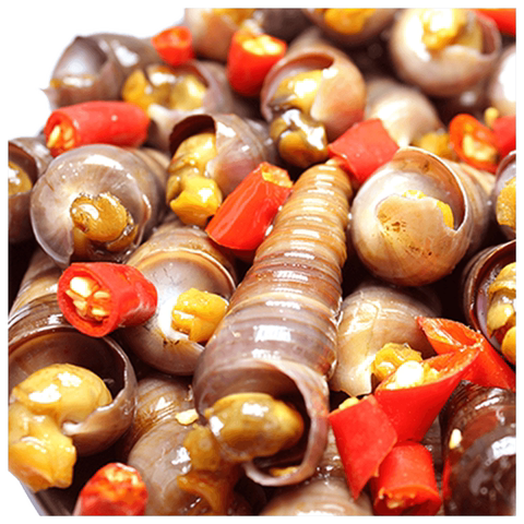 麻辣海螺丝麻辣小海鲜麻辣钉螺香辣钉螺即食200g食袋装螺丝海瓜子